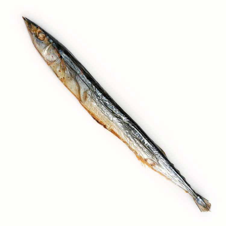 Freeze-dried saury