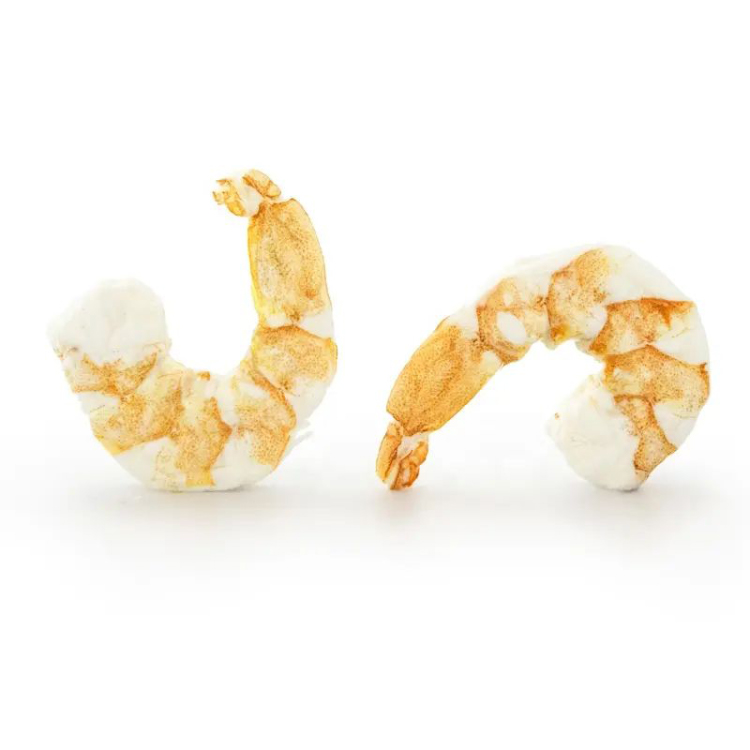 Freeze-dried open-back shrimp
