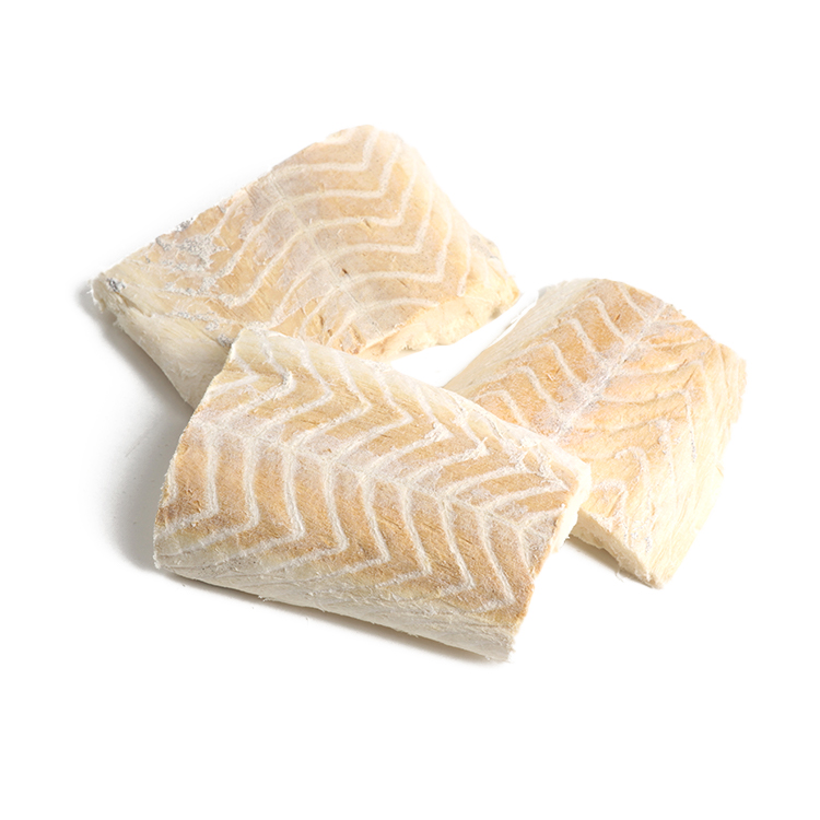 Freeze-dried cod fillets